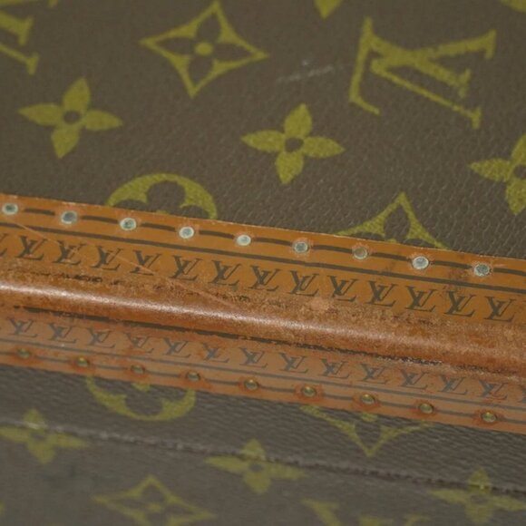 Louis Vuitton President M53012 Monogram Canvas Trunk Handbag Brown - Picture 5 of 15